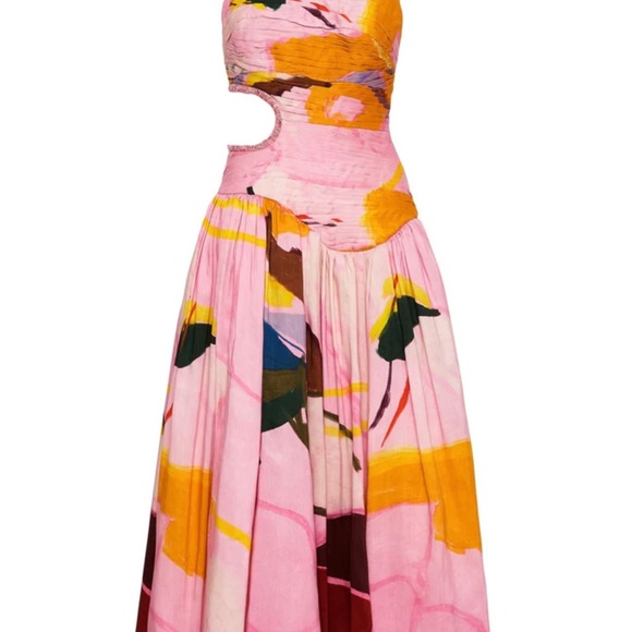 AJE JOLIE ABSTRACT DRESS - XS - Picture 4 of 6